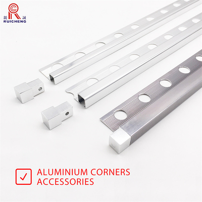 U Channel Aluminum Tile Trim Ceramic Border Wall Corner Aluminium Edging Profile