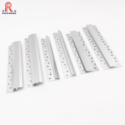 Anti Wear Aluminium Carpet Edge Strip , Aluminum Transition Strip 3m Length