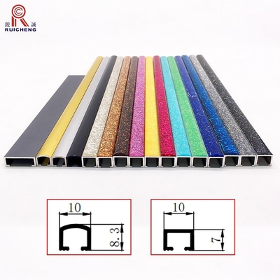 Aluminum Listello Tile Trim Flexible Decoration Material Ceramic Listello Border Tiles